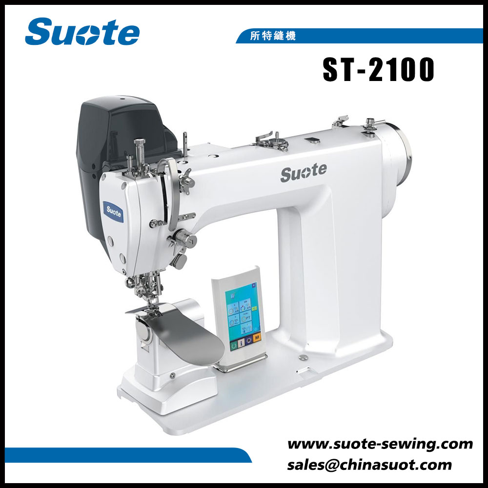 Computer-Controlled Lockstitch Sleeve Setting Machine